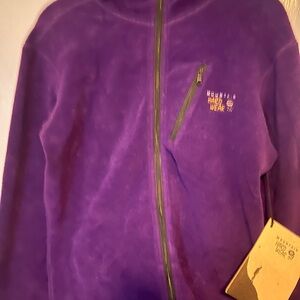 Mountain Hardwear Kids Vibrant Purple Puffer Jacket